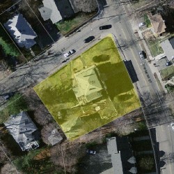 51 Cypress St, Newton MA 02459-2232 aerial view