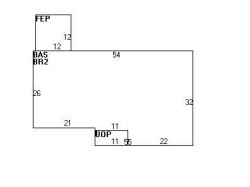 62 Lovett Rd, Newton MA  02459-3106 floor plan