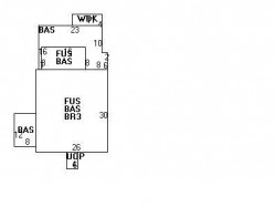 298 Cherry St, Newton MA 02465-1605 floor plan