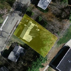 22 Clifton Rd, Newton MA 02459-3147 aerial view