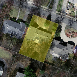 39 Gordon Rd, Newton MA 02468-1002 aerial view