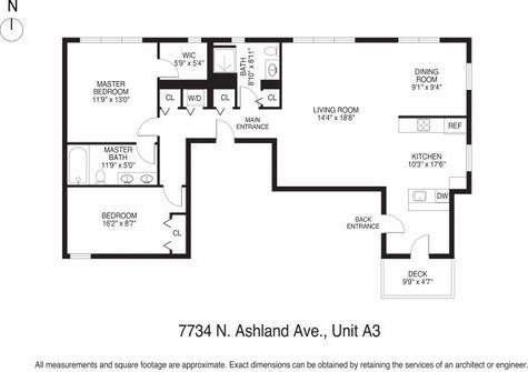 7734 Ashland Ave, Chicago IL 60626-1158 exterior