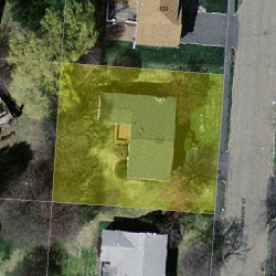 122 Andrew St, Newton MA 02461-2103 aerial view