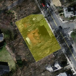 38 Woodward St, Newton MA 02461-1512 aerial view