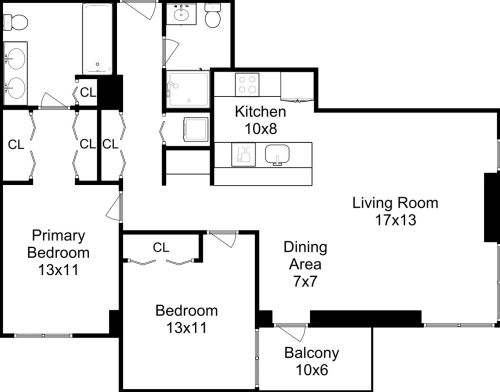 170 Polk St, Chicago IL  60605-3600 exterior