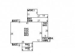 33 Berkeley St, Newton MA 02465-2401 floor plan