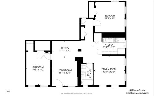 45 Mason Ter, Brookline MA  02446-2611 exterior