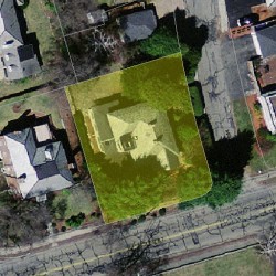 143 Homer St, Newton MA  02459-1514 aerial view