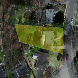 39 Devonshire Rd, Newton MA 02468-2207 aerial view