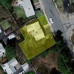 72 Morrill St, Newton MA 02465-1346 aerial view