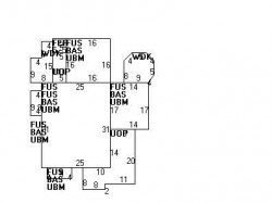 53 Crescent Ave, Newton MA  02459-2133 floor plan