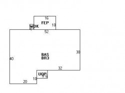 63 Bound Brook Rd, Newton MA 02461-2014 floor plan