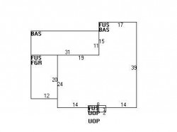 259 Wiswall Rd, Newton MA  02459-3531 floor plan