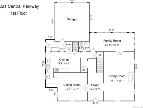 321 Central Pkwy, Mount Vernon NY 10552-1925 exterior