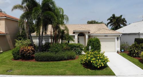 9537 Aegean Dr, Boca Raton FL  33496-2111 exterior