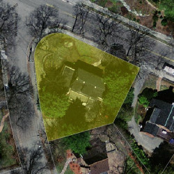 151 Valentine St, Newton MA 02465-3029 aerial view