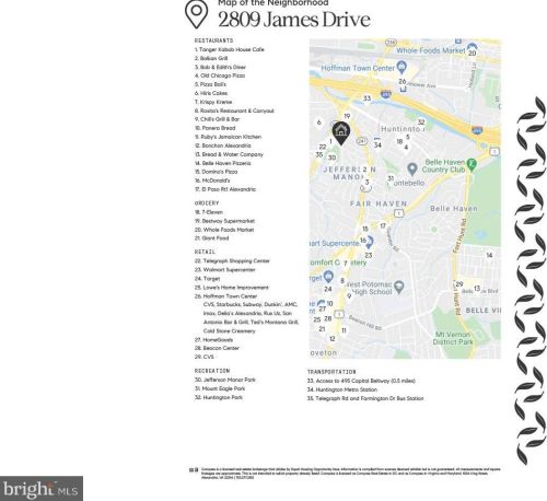 2809 James Dr, Alexandria VA  22303-1338 exterior