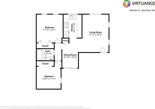 806 Earl St, Saint Paul MN 55106-3943 exterior