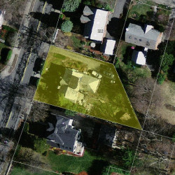 328 Waverley Ave, Newton MA 02458-2724 aerial view