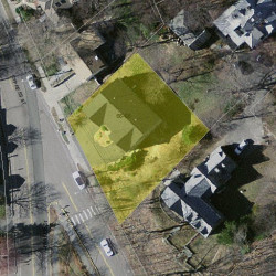 68 Cypress St, Newton MA 02459-2204 aerial view