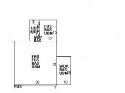 52 Cypress St, Newton MA  02459-2204 floor plan