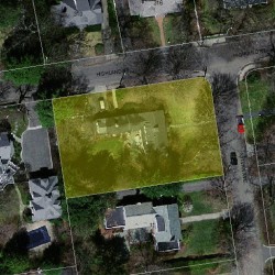 5 Sylvan Ave, Newton MA 02465-3015 aerial view