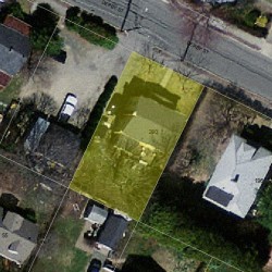 200 Derby St, Newton MA 02465-1527 aerial view