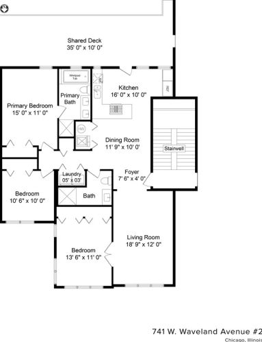 741 Waveland Ave, Chicago IL 60613-4187 exterior