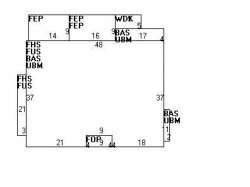 109 Sargent St, Newton MA 02458-2337 floor plan