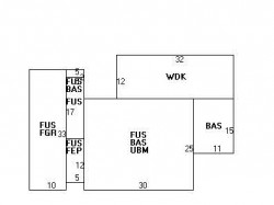 14 Grayson Ln, Newton MA  02462-1009 floor plan