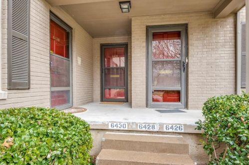 6428 Bordeaux Ave, Dallas TX  75209-5734 exterior