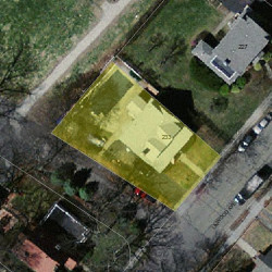 233 Linwood Ave, Newton MA  02460-1457 aerial view