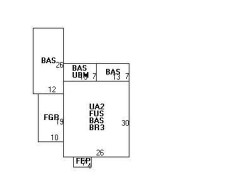 8 Hancock Ave, Newton MA  02459-1701 floor plan