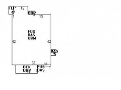 25 Clarendon St, Newton MA 02460-2020 floor plan