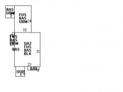43 Carleton St, Newton MA 02458-1604 floor plan