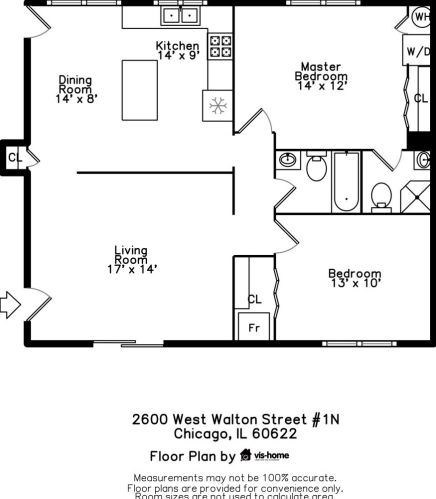 2600 Walton St, Chicago IL  60622-4533 exterior