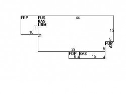 122 Dane Hill Rd, Newton MA 02461-2019 floor plan