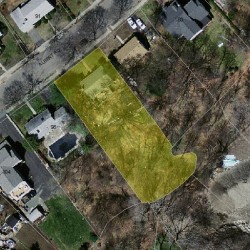 92 Albert Rd, Newton MA 02466-1303 aerial view