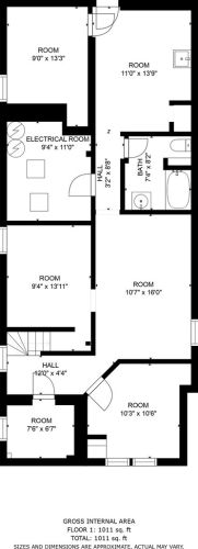 1455 Lockwood Ave, Chicago IL  60651-1463 exterior