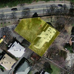 6 Grove St, Newton MA 02466-2425 aerial view