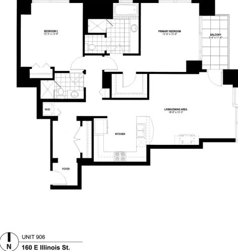 160 Illinois St, Chicago IL 60654-2706 exterior