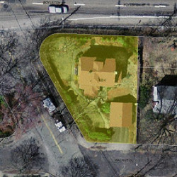 804 Boylston St, Newton MA 02461-1819 aerial view
