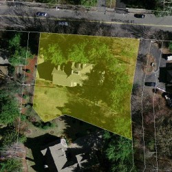 333 Brookline St, Newton MA 02459-3151 aerial view