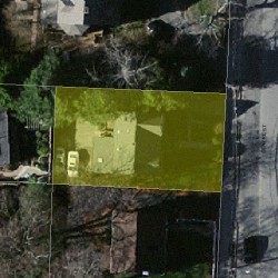 1081 Centre St, Newton MA 02459-1536 aerial view