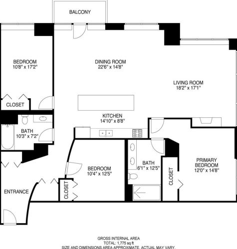 849 Franklin St, Chicago IL  60610-8793 exterior