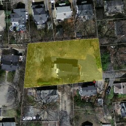 219 Melrose St, Newton MA 02466-1120 aerial view