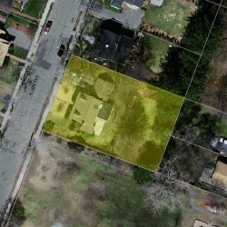 98 Allen Ave, Newton MA 02468-1721 aerial view