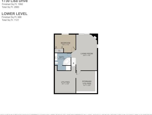 1730 Lisa Dr, Byron Township MI 49315-8006 exterior