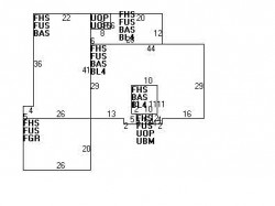 121 Bellevue St, Newton MA 02458-1920 floor plan