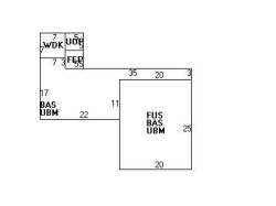 20 River St, Newton MA  02465-1852 floor plan